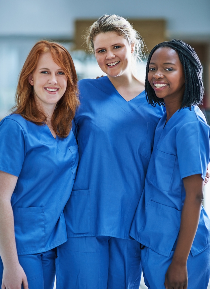 Portrait,,Nurses,And,Team,In,A,Hospital,,Healthcare,And,Happiness